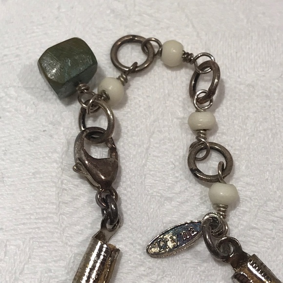 “Tryna”brand suede and stone necklace - Picture 3 of 9